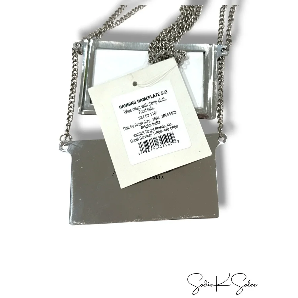 2pk Stainless Steel Name Markers - Hearth & Hand Magnolia, Target